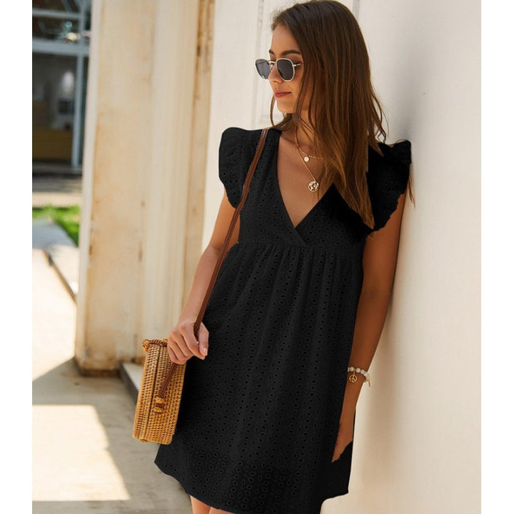 Lune London Eyelet Embroidery Summer Dress for Women