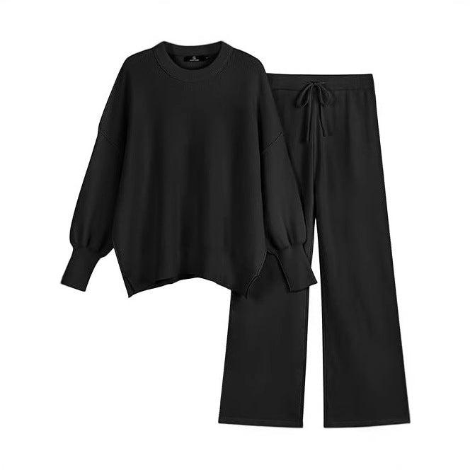 Women Comfortable Sweatpants and Oversized Sweatshirt Set Lune London