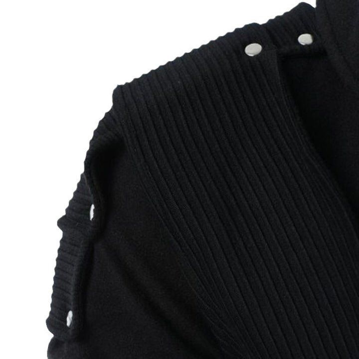 Stylish men's hoodie with innovative collar and practical pockets Lune London