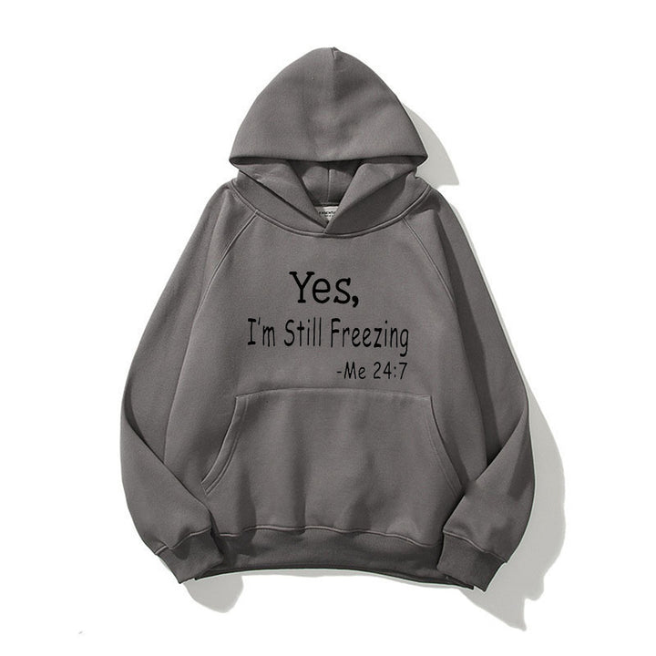Women's hoodie with motivational quote and comfortable fit Lune London