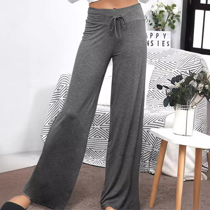Lune London women's wide elastic lounge pants