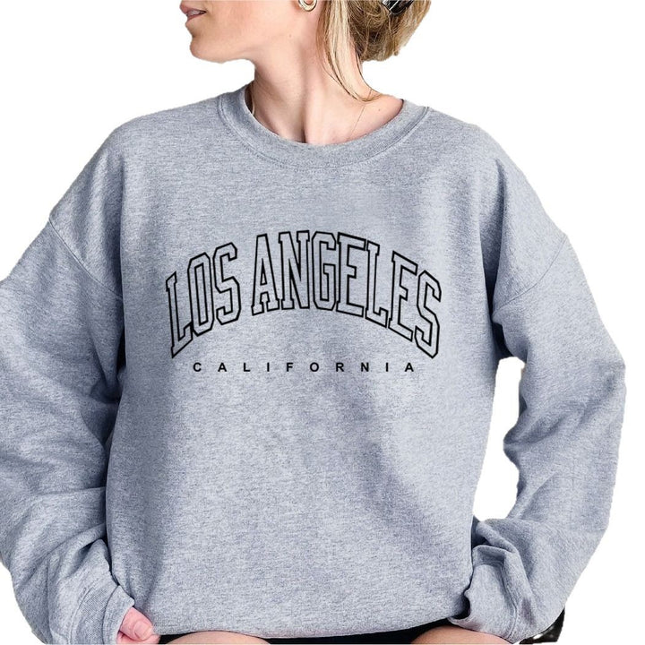 Sweatshirt pour femmes avec lettrage créatif et coupe décontractée Chic & Stil