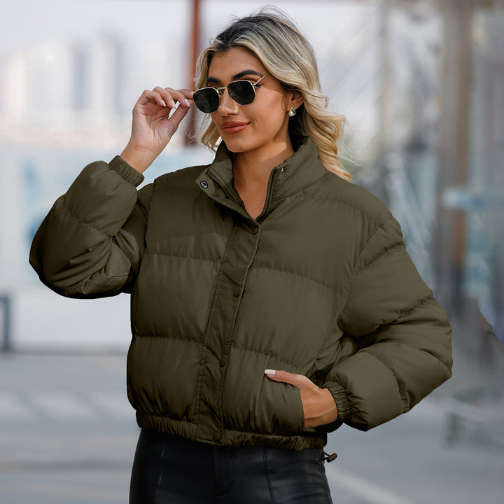 Ladies short quilted jacket stylish Lune London