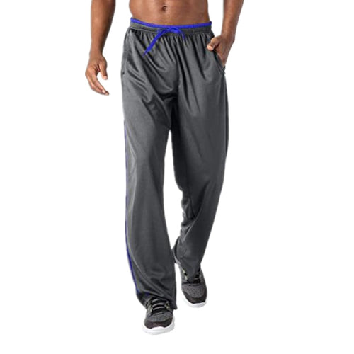 Men's sporty training pants with contrasting side stripes Lune London