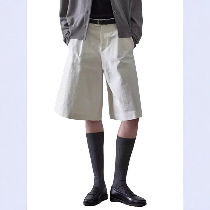 Shorts larges en tissu élégants et confortables pour femmes Chic & Stil