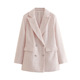 Lune London | Cut Women's Blazer In Light Blue