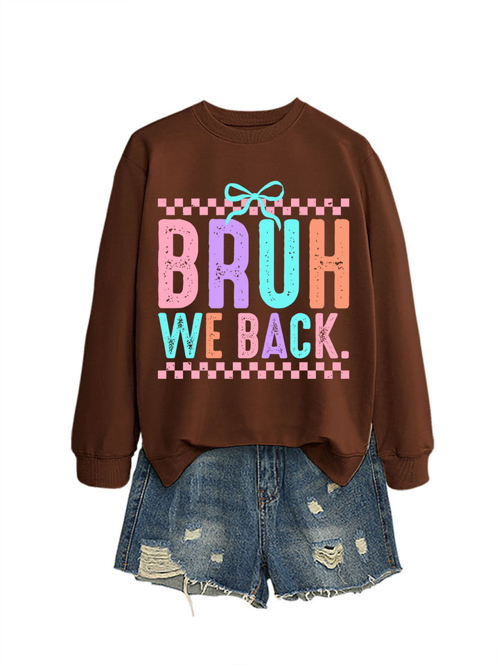 Sweatshirt pour femmes avec impression joyeuse et coupe confortable Chic & Stil