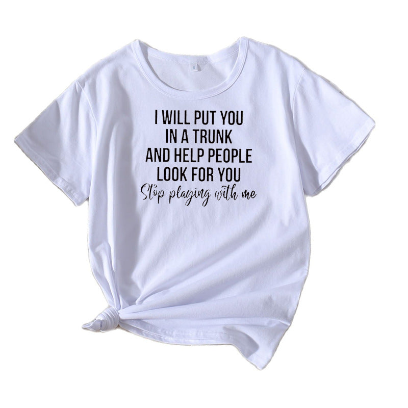 Women Playful Graphic T-Shirt Lune London