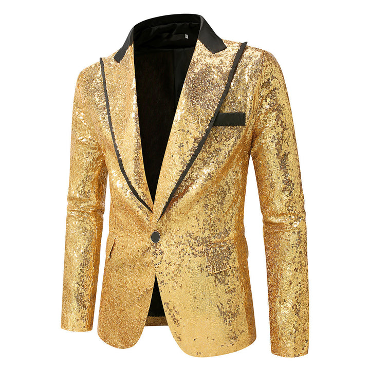 Shiny tuxedo jacket for men in high-quality satin Lune London