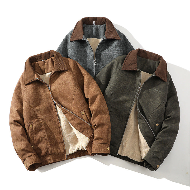Transitional jacket for men with soft lining and stylish collar Lune London