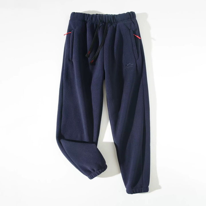 Pantalons en polaire fluides pour femmes avec taille réglable Chic & Stil