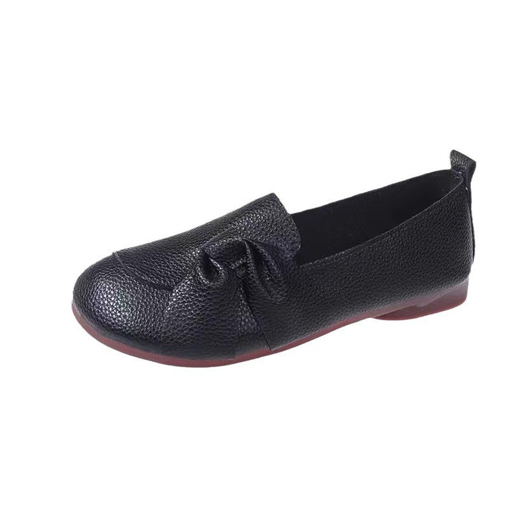 Women Soft Leather Moccasins Ballet Shoes Lune London