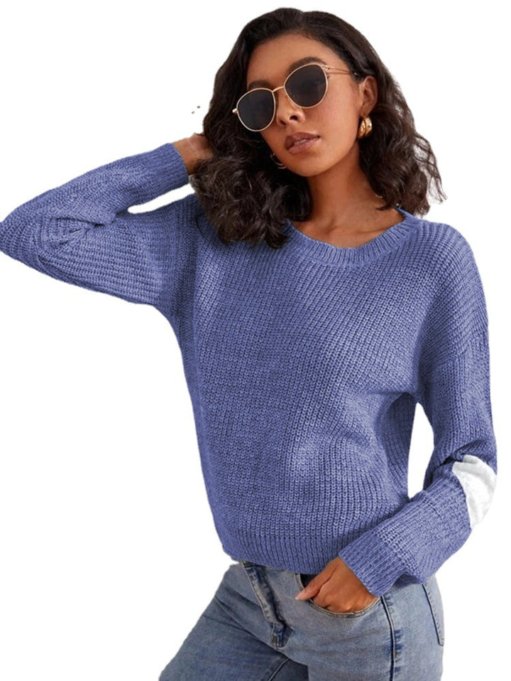 Knit sweater for women with a trendy cut Lune London