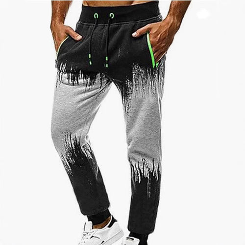 Men's sporty joggers with modern color gradient effects Lune London
