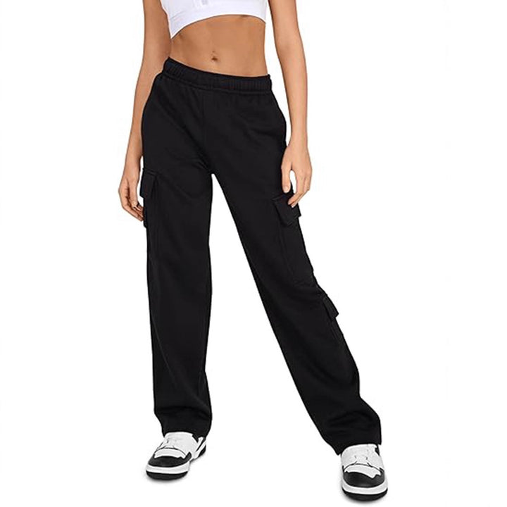 Cargo jogger pants for women with side pockets Lune London