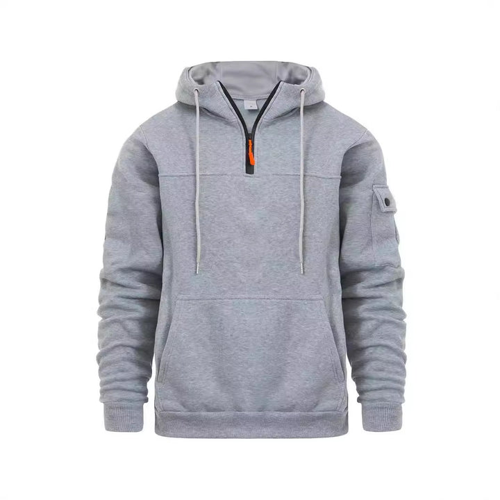 Men's hoodie with practical pockets from Lune London