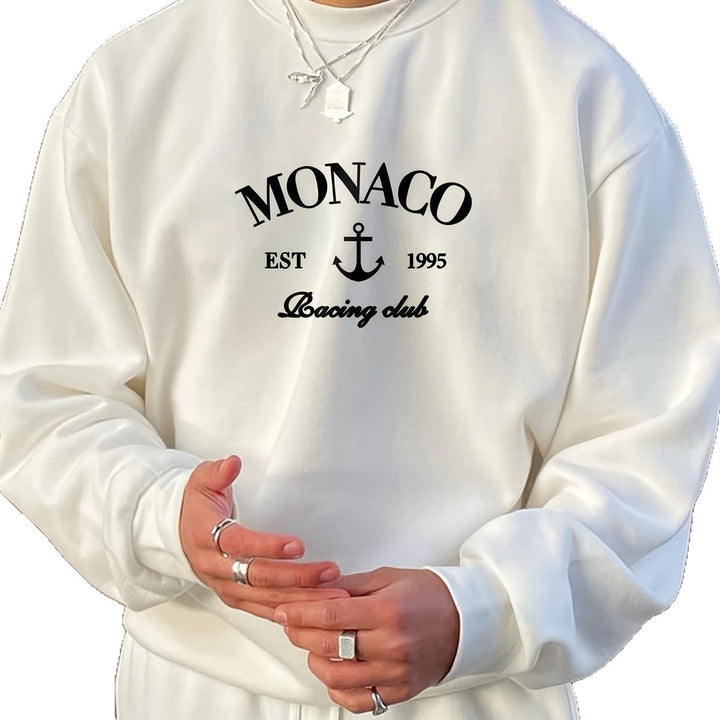 Sweatshirt femme à coupe généreuse et impression unique Chic & Stil
