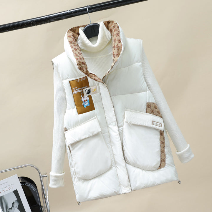 Veste matelassée tendance pour femmes avec des détails modernes et des poches pratiques Lune London