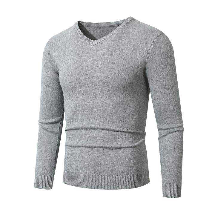 Elegant men's sweater with V-neck Lune London