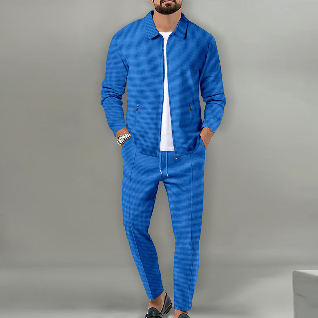 Sports leisure set for men with functional high collar and breathable properties Lune London