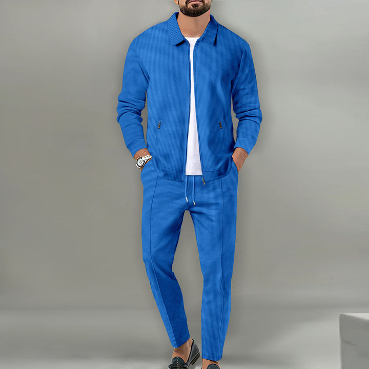 Sports leisure set for men with functional high collar and breathable properties Lune London