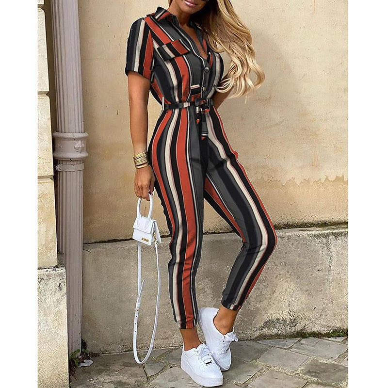 Women's jumpsuit with trendy design, practical pockets, and fitted cut Lune London