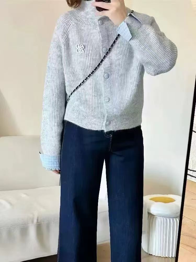 Cardigan Femme à la Mode avec Détails de Boutons Nobles Chic & Stil