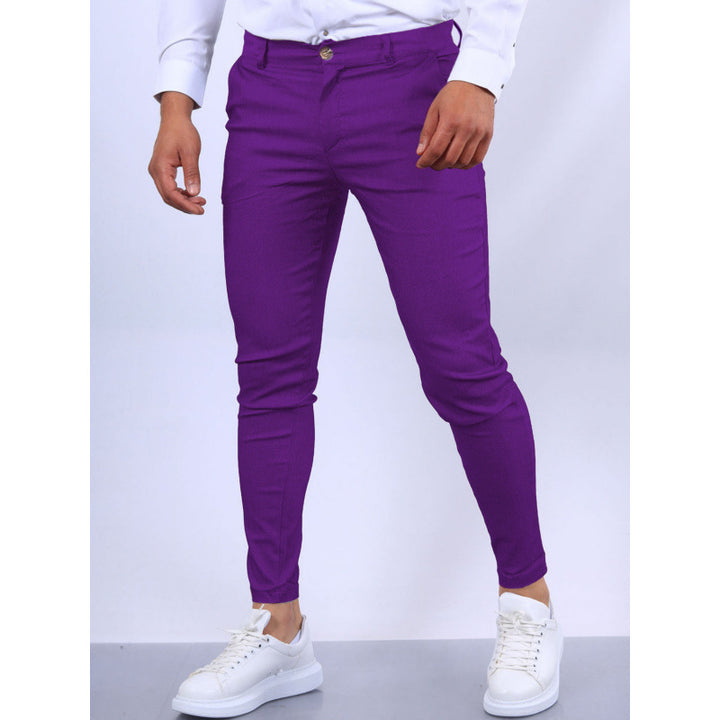 Lune London slim-fit chino pants for men