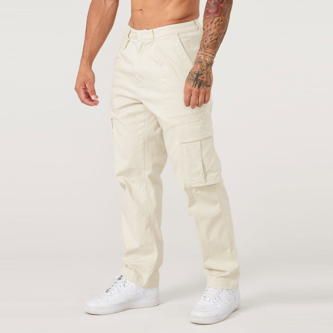 Men's cargo pants with functional pockets and comfortable fit Lune London
