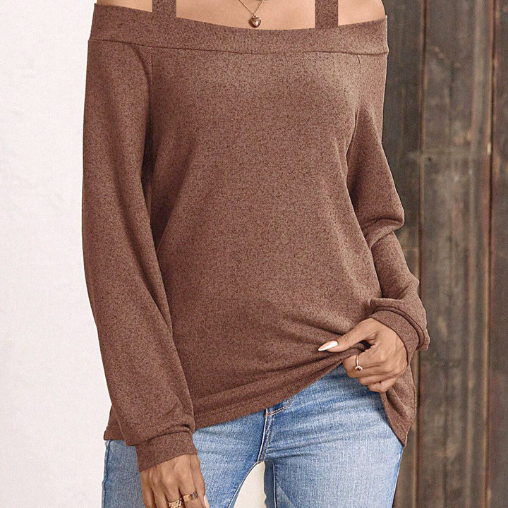 Women's sweater with Bardot neckline and comfortable fit Lune London