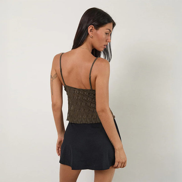 Lune London Ruched Neckline Top