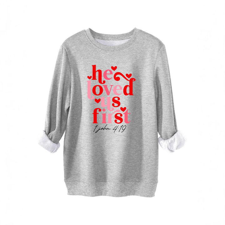 Sweat-shirt pour femmes avec slogan amical et coupe décontractée Chic & Stil