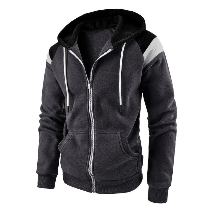 Men's sporty hoodie with contrasting details Lune London