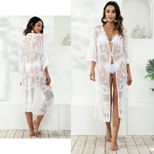 Ladies Elegant Floral Lace Tracksuit Chic Dress and Style