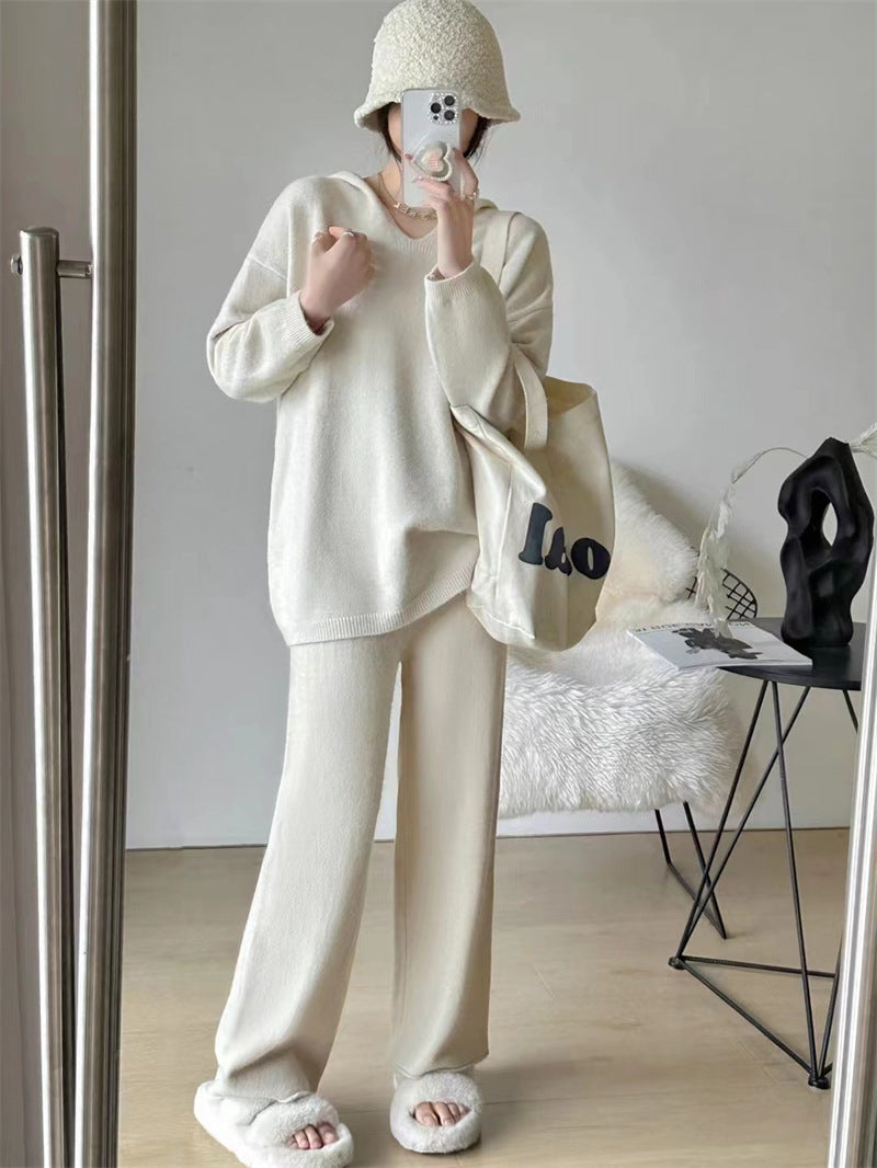 Ensemble Tricot Douillet Femme avec Coupe Ample et Design Élégant Chic & Stil