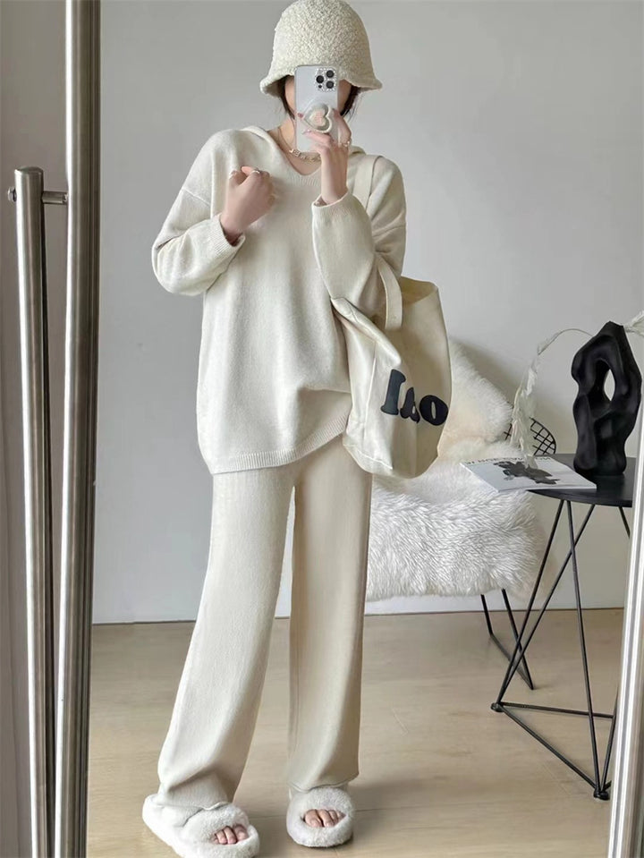 Ensemble Tricot Douillet Femme avec Coupe Ample et Design Élégant Chic & Stil