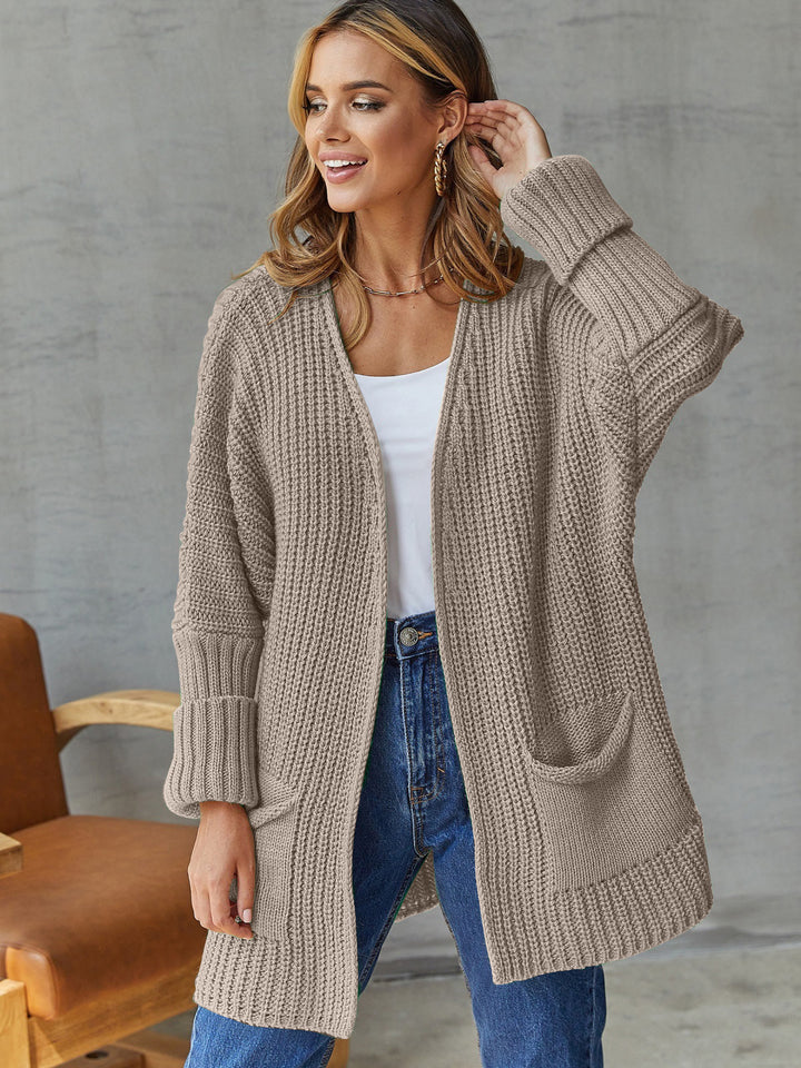 Women's comfortable vest with deep pockets and voluminous sleeves Lune London