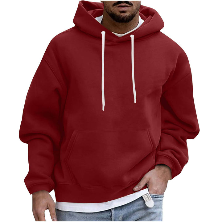 Hooded sweatshirt for men with an oversized cut and practical kangaroo pockets Lune London