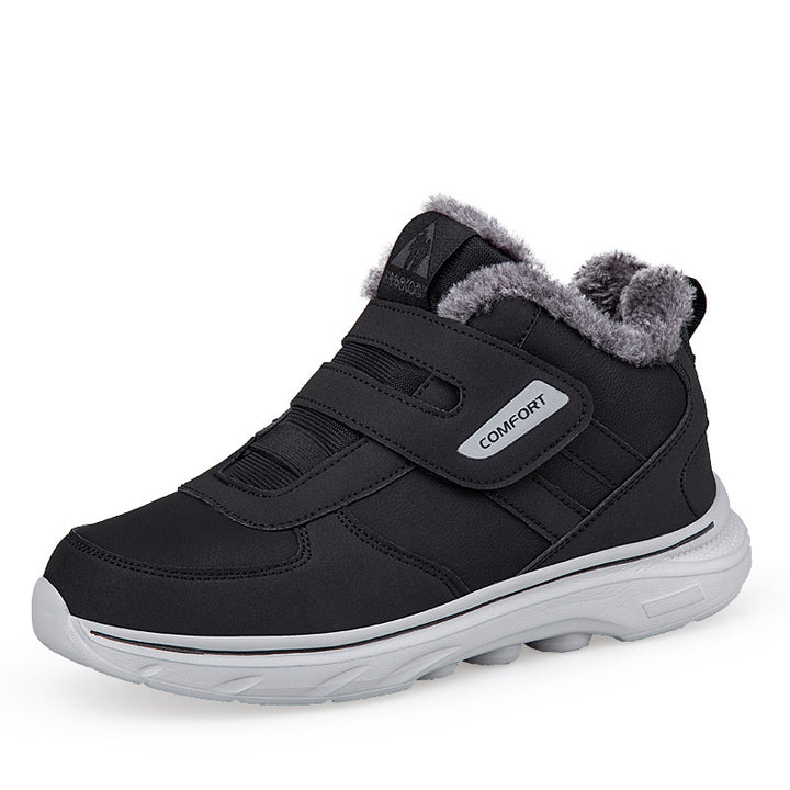 Insulated winter sneakers for women with a convenient velcro closure and a soft inner lining Lune London
