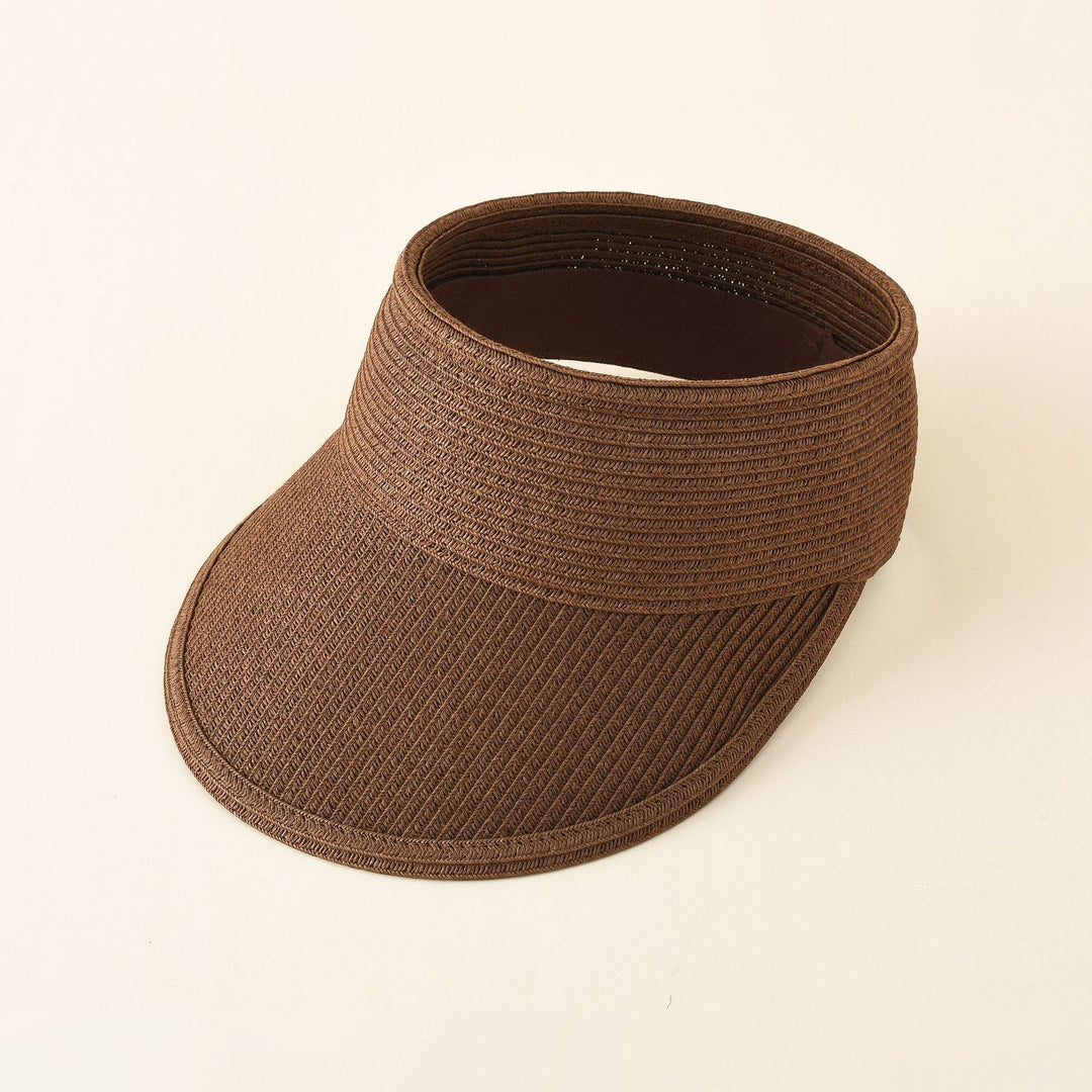 Women's sun visor with breathable fabric and wide brim Lune London