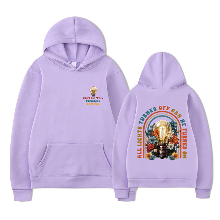 Women's hoodie with colorful design and relaxed fit Lune London