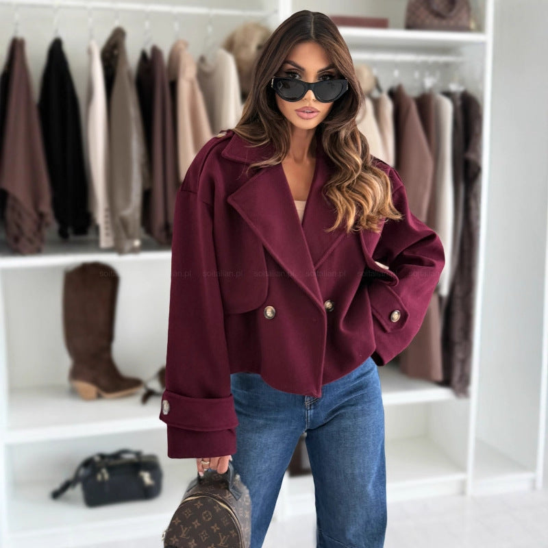 Ladies Chic Short Fashion Jacket