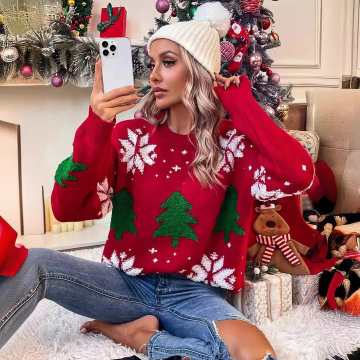 Christmas sweater for women with festive design and comfortable cut Lune London