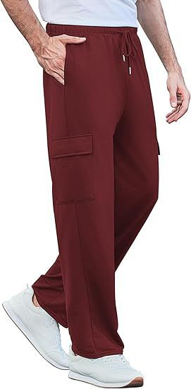 Men's cargo pants with practical side pockets Lune London