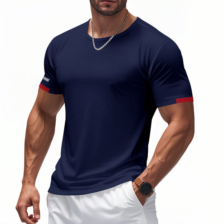 Functional t-shirt for men with breathable design and reflective details Lune London
