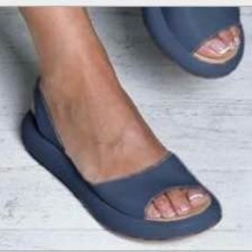 Ladies comfort anti-slip sandals Lune London