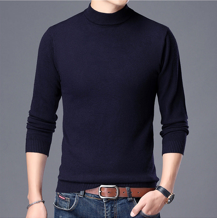 Men's High Quality Fine Knit Turtleneck Sweater Lune London