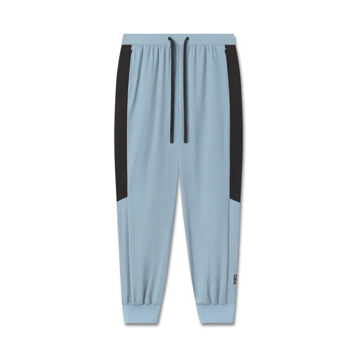 Men's athletic training pants with chic side contrast panels