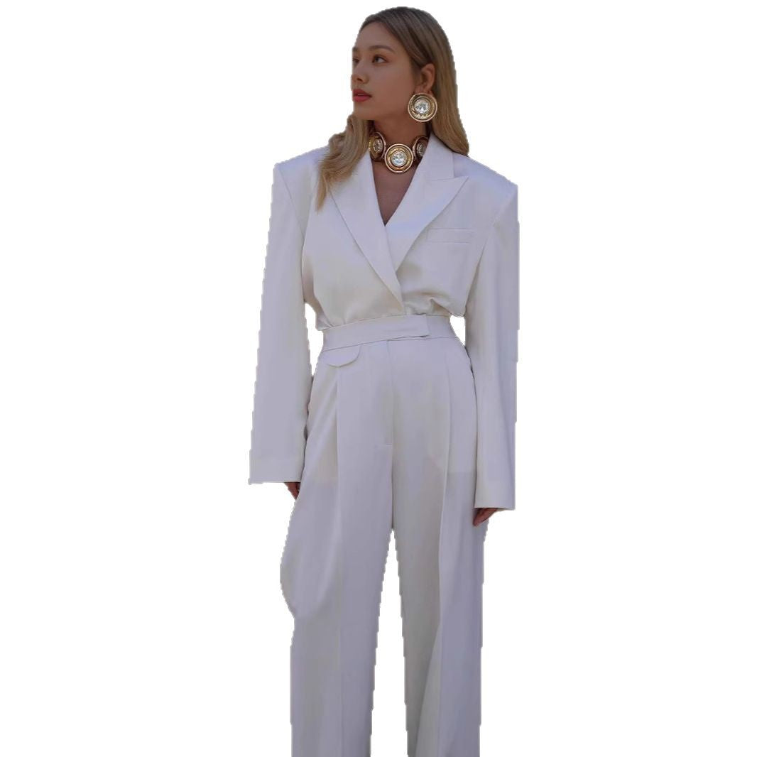 Lune London oversized women's jacket with waist belt