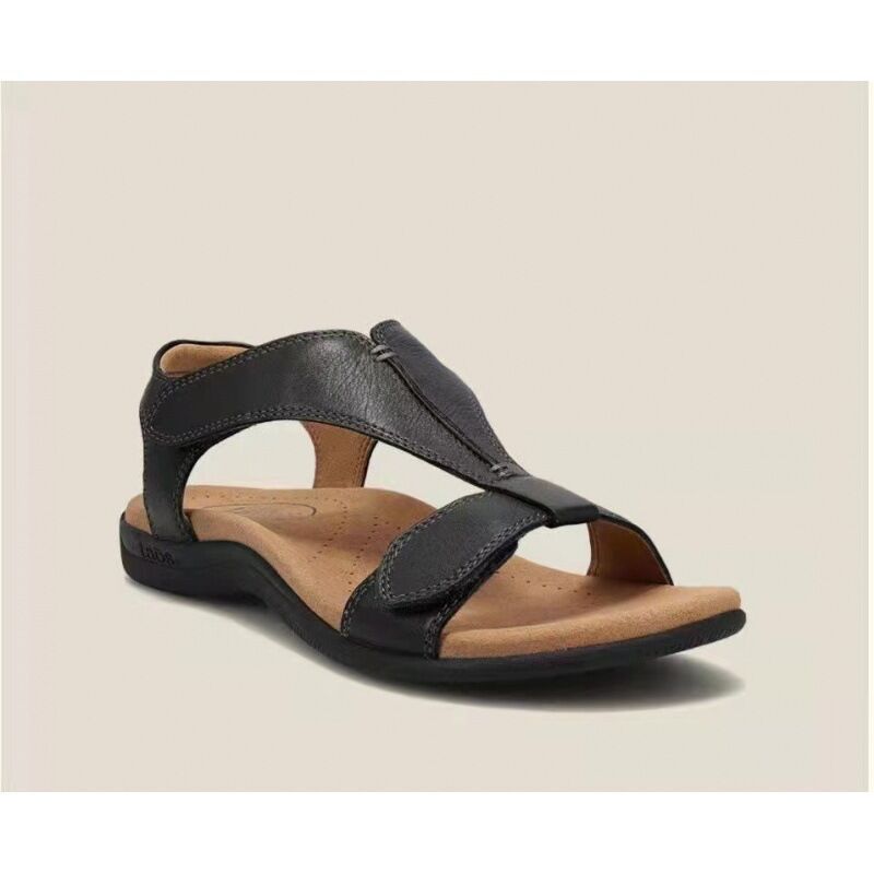 Adjustable comfort sandals for women with Lune London straps